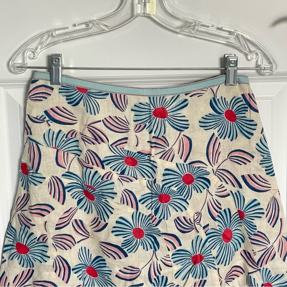 Elevenses anthropologie floral midi Skirt 35777 - Picture 2 of 10